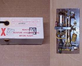 Amt-2 Us Army Signal Corps T-69f/amt-2 Vintage 1950s Military Vacuum Tube Radio Transmitter Unit