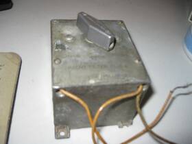 Fl-8-a Utc Vintage Radio Filter Signal Corps Wwii As Is