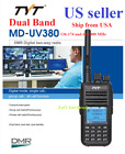 Md-uv380 Uv380 Tyt Dual Band Dmr Radio Us Seller