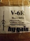 V-6r Hygain Colinear Vertical Antenna New
