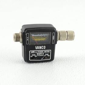 Swr-9 Vanco Vintage Swr And Power Meter 144/430 Mhz 15w 80w
