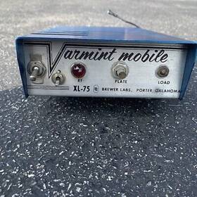 Xl-75 Varmint Mobile Linear Amp Schematic Diagram And Parts List