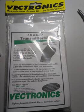 1290k Vectronics Vtg Rare Am Radio Station Transmitter Kit Easy Assembly Ham Cb