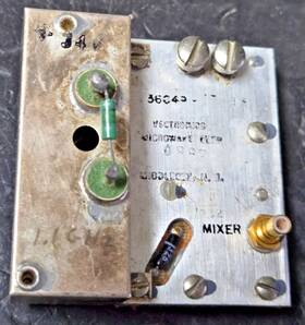 3664 Vectronics Microwave 3644 Mystery Mixer/downconverter 109mhz Lo Works 15vdc L-band