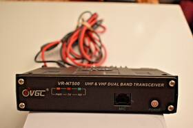 Vr-n7500 Vero Vgc Headless 40/50watt Vhf/uhf Ham Radio Used