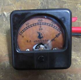 22.939-2 Viking E. F. Johnson Ranger Transmitter/exciter Panel Meter Assembly
