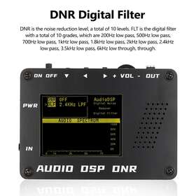 E002-d064 Vipjq Audio Dsp Noise Recurrence Dnr Digital Filter Ssb Radio Yaesu Icom Speaker