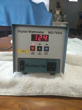 Wd-766a Viz Kappa/viz -ac/rms Digital Wattmeter Serial # V1731 Test Equipment