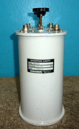 Wacom Wp-470-2 Dual Bandpass Cavity Filter 455.700mhz