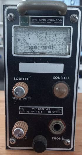 441r-1-5 Watkins Johnson 441r-5-1 Radio Receiver Vhf