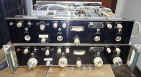 Wj-9026 Watkins-johnson Wj-8737 Lot Of 2 Receiver Wj-8735 Wj-8736 Wj-8738