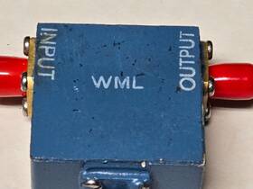 2j-2007-2 Wdl Western Test Labs Wml Microwavelabs Isolator Tested 15db Iso 216-869mhz .5db Il