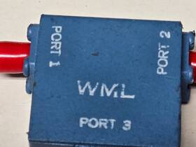 960-1200mh Wdl Western Test Labs 3jc8536l Wml Microwavelabs Circulator Tested 20db Iso .5db Il