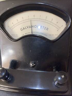 2732 Welch The Scientific Company Galvanometer Gauge