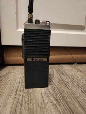 Hh-154-d6 Wilson Hh-154-d1 Vintage Electronics Vhf Hand-held Transceiver Radio Untested