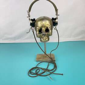 Hs-16-a Wm. J. Murdock Vintage Ham Radio Headset - Dated 1953 Untested