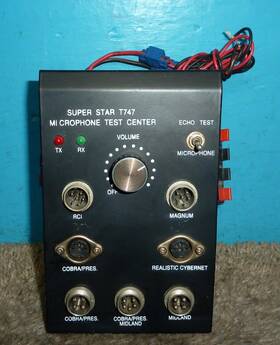 T747 Workman Super Star Model Microphone Test Center