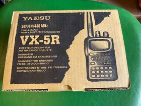 Vx-5r Yaesu 788026062348 50/144/430 Mhz Heavy Duty Fm Transceiver
