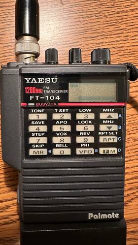 Ft-911 Yaesu Ft-104 1200 Mhz Fm Amateur Handheld Transceiver Parts Only