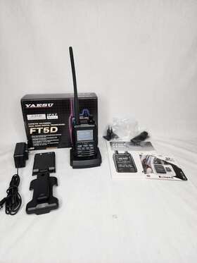 Ft-5dr Yaesu Ft5dr C4fm/fm 144/430mhz Dual-band 5w Uhf Digital Transceiver