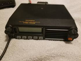 Ftm-7250dr Yaesu Ftm-7250ds Dual-band Mobile Transceiver Fm/c4fm Mars Mod Excellent Cond