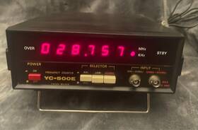 Yc-500e Yaesu Vintage Ham Radio External Frequency Counter-read Description