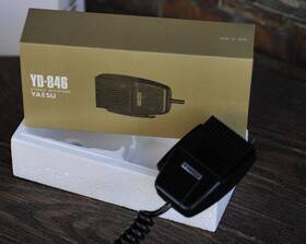 Yd-846 Yaesu Vintage Dynamic Hand Held Microphone Mic 4 Pin 50k In Box