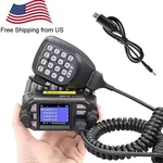 Qyt KT-8900D 25W Dual Band 136-174&400-480MHZ Car Two Way Radio + Usb Cable. Fixed Price $81.00.