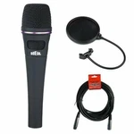 Heil Sound PR35 Handheld Dynamic Cardioid Microphone + Filter 20' Xlr Cable. Fixed Price $269.00.