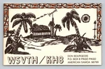 Ham Radio Qsl/qso W5VTH/KH8 American Samoa 1981 KA7BZB Collins KWM-2 10M. Fixed Price $16.99.