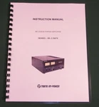 Tokyo Hy-power HL-2.5KFX Instruction Manual Card Stock Covers & 28LB Paper!. Fixed Price $23.00.