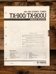 Yamaha TX-900U Tuner Service Manual *original*. Fixed Price $24.97.