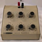 Vintage Heathkit Decade Resistance Model IN-17. Fixed Price $35.00.