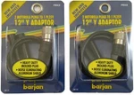 Lot Of Barjan 300-12Y 1FT Coax Cable Adapter Female Motorola PL259. Fixed Price $20.95.