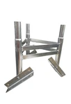 Rohn 25 Antenna Tower Mount Pitched Roof Flat- Fits Most Pitches. Fixed Price $225.00.