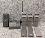 Lot Of 3 Motorola HT90 Handheld Radio/ Walkie Talkie & Charger NLN7646A. Fixed Price $74.99.