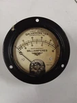 Vintage Jewell Milliamperes Thermocouple Type Rf Radio Frequency Meter Gauge No. Fixed Price $65.00.