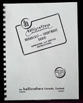 Hallicrafters 5R30A 5R31A 5R32A 5R33A 5R34A Operating Service Instructions. Fixed Price $11.99.