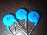 15 Ea 1000PF .001UF 10KV Capacitor Vishay Cera-mite **not Chinese** Y5P. Fixed Price $19.50.