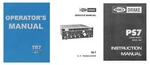 Drake TR-7 Operator's Manual + Service PS7 32LB Paper. Fixed Price $34.95.