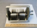 Large Dual Air-gap Variable Capacitor From General Radio 805-C Signal Generator. Fixed Price $49.95.