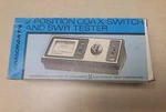 Nos Vintage Micronta 2-POSITION Coax Switch & Swr Tester 21-521A New Box. Fixed Price $10.00.