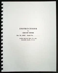 James Millen Mfg. 90651 Grid-dip Meter Instruction Manual. Fixed Price $12.99.