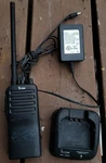 Icom IC-F14 Handheld Radio Vhf 136-174 Mhz 5W 16CH *tested* W/ BC-160 Charger. Fixed Price $59.99.