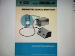 Drake RCS-4 Remote Coax Switch Manual Digital. Fixed Price $5.99.