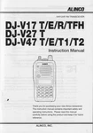 Alinco DJ-V17 V27 V47 144/440 Fm Transceiver Genuine Factory Instruction Manual. Fixed Price $19.99.