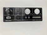 Dentron Mla 2500 Tube Linear Amplifier Front Panel. Fixed Price $16.99.