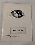 Sunair Hf Transceiver Models T-5-DA-RA/T-10-D-R Install. Ops. Maintenance-origin. Fixed Price $23.00.