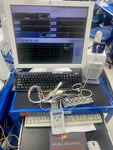Ge Apex Pro Ch Transmitter Certified Live Central Station W/ Ecg Test Strip. Fixed Price $881.00.