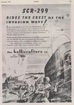 Aviation Magazine Print Hallicrafters Co. SCR-299 Mobile Radio (1943). Fixed Price $8.45.